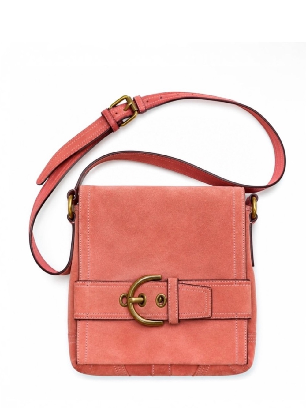 Coach Vintage (2005) Soho Suede Bag-EUC